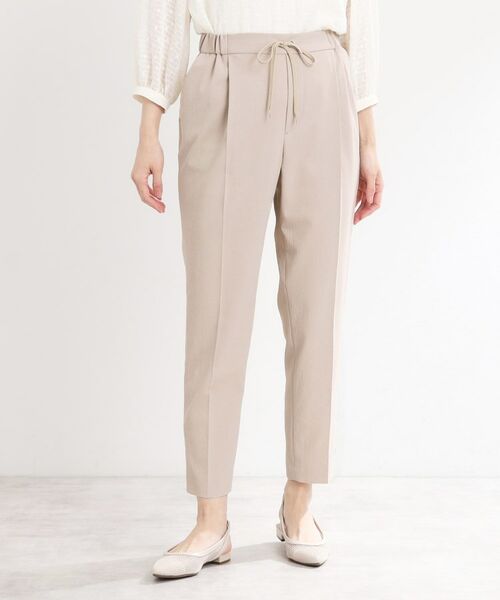 Reflect / リフレクト ショート・ハーフ・半端丈パンツ | 【マシンウォッシュ可】リラクシーセンタープレスパンツ | 詳細11