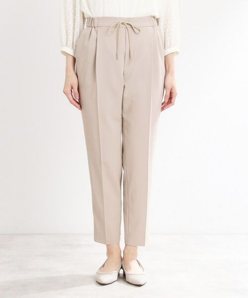 Reflect / リフレクト ショート・ハーフ・半端丈パンツ | 【マシンウォッシュ可】リラクシーセンタープレスパンツ | 詳細18