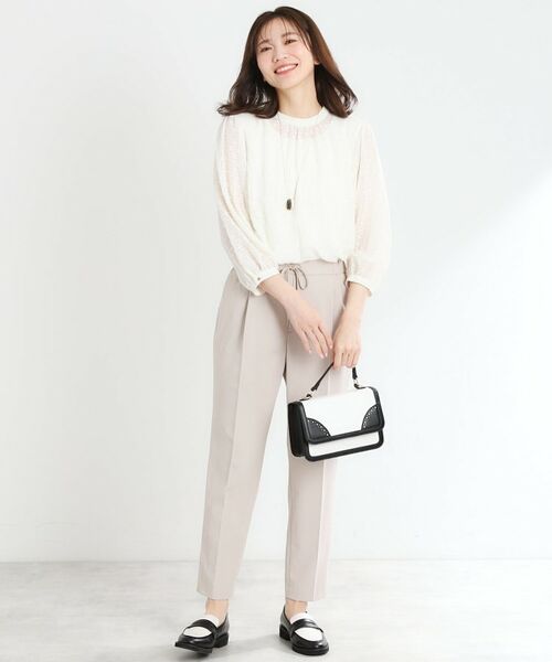 Reflect / リフレクト ショート・ハーフ・半端丈パンツ | 【マシンウォッシュ可】リラクシーセンタープレスパンツ | 詳細2