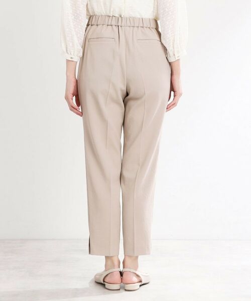 Reflect / リフレクト ショート・ハーフ・半端丈パンツ | 【マシンウォッシュ可】リラクシーセンタープレスパンツ | 詳細20