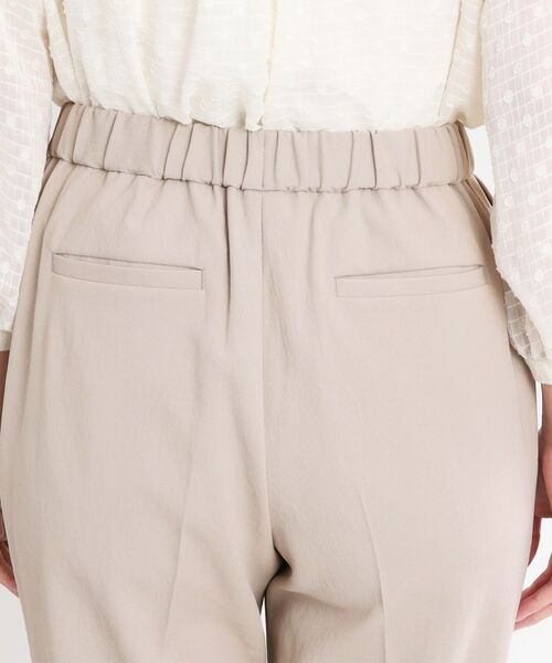 Reflect / リフレクト ショート・ハーフ・半端丈パンツ | 【マシンウォッシュ可】リラクシーセンタープレスパンツ | 詳細23