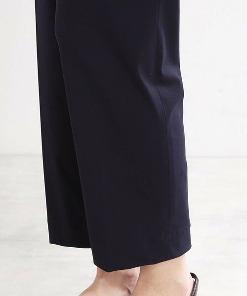 Reflect / リフレクト ショート・ハーフ・半端丈パンツ | 【手洗い可／すっきりシルエット】テーパードパンツ | 詳細17