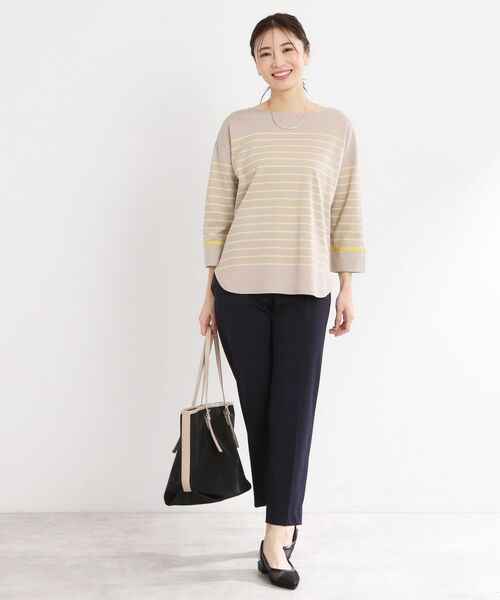 Reflect / リフレクト ショート・ハーフ・半端丈パンツ | 【手洗い可／すっきりシルエット】テーパードパンツ | 詳細6