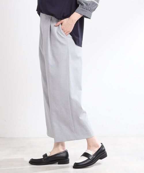 Reflect / リフレクト ショート・ハーフ・半端丈パンツ | 【E‐QUALITY/手洗い可】ワイドクロップドパンツ | 詳細19