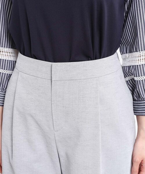 Reflect / リフレクト ショート・ハーフ・半端丈パンツ | 【E‐QUALITY/手洗い可】ワイドクロップドパンツ | 詳細25