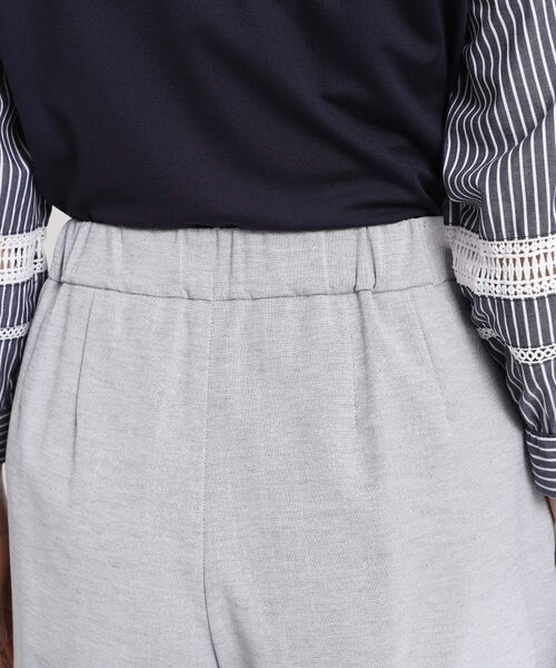 Reflect / リフレクト ショート・ハーフ・半端丈パンツ | 【E‐QUALITY/手洗い可】ワイドクロップドパンツ | 詳細26
