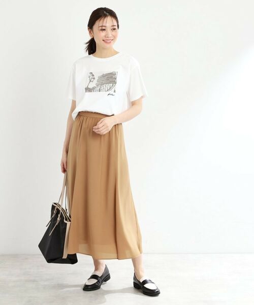 Reflect / リフレクト ロング・マキシ丈スカート | 【マシンウォッシュ可】フリュイドロングスカート | 詳細7