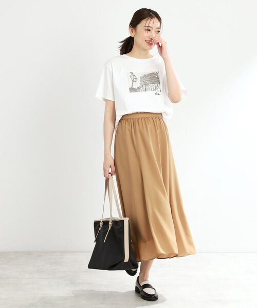 Reflect / リフレクト ロング・マキシ丈スカート | 【マシンウォッシュ可】フリュイドロングスカート | 詳細8