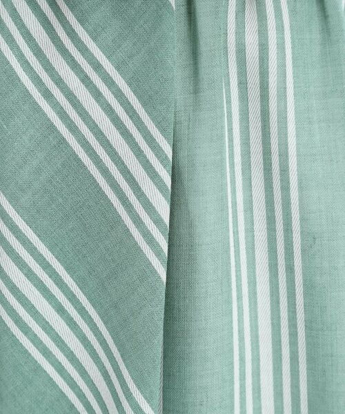 Reflect / リフレクト スカート | 【手洗い可】ストライプ柄シアースカート | 詳細5