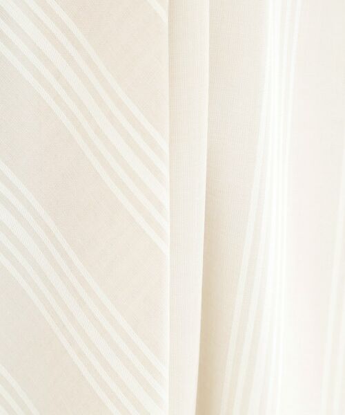 Reflect / リフレクト スカート | 【手洗い可】ストライプ柄シアースカート | 詳細9