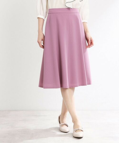 Reflect / リフレクト スカート | 【マシンウォッシュ可／細見え】フレアシルエットスカート | 詳細12