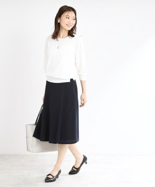 Reflect / リフレクト スカート | 【マシンウォッシュ可／細見え】フレアシルエットスカート | 詳細15