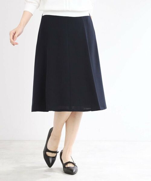 Reflect / リフレクト スカート | 【マシンウォッシュ可／細見え】フレアシルエットスカート | 詳細16