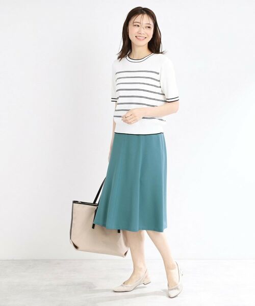 Reflect / リフレクト スカート | 【マシンウォッシュ可／細見え】フレアシルエットスカート | 詳細3