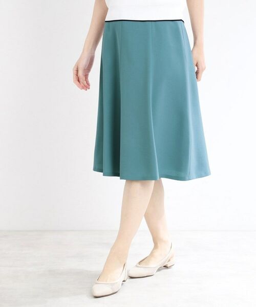 Reflect / リフレクト スカート | 【マシンウォッシュ可／細見え】フレアシルエットスカート | 詳細4