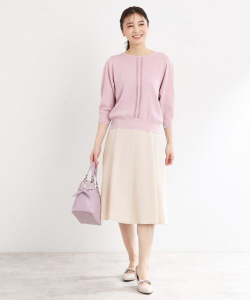 Reflect / リフレクト スカート | 【マシンウォッシュ可／細見え】フレアシルエットスカート | 詳細6