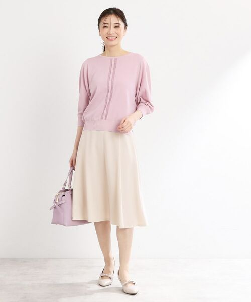 Reflect / リフレクト スカート | 【マシンウォッシュ可／細見え】フレアシルエットスカート | 詳細7