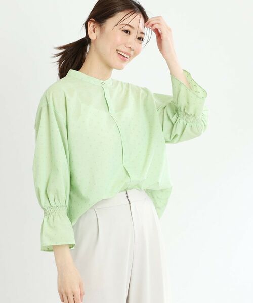 Reflect / リフレクト シャツ・ブラウス | 【洗える】キャンディースリーブブラウス | 詳細14