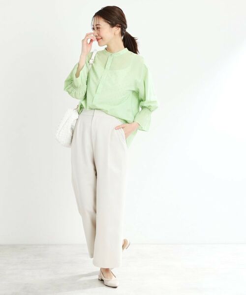 Reflect / リフレクト シャツ・ブラウス | 【洗える】キャンディースリーブブラウス | 詳細16