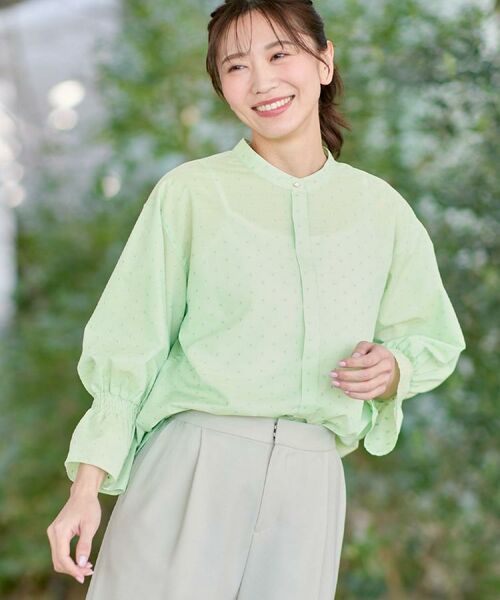 Reflect / リフレクト シャツ・ブラウス | 【洗える】キャンディースリーブブラウス | 詳細3