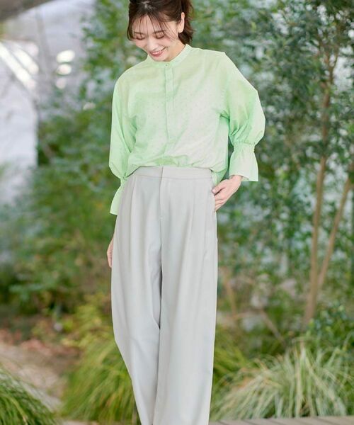 Reflect / リフレクト シャツ・ブラウス | 【洗える】キャンディースリーブブラウス | 詳細5