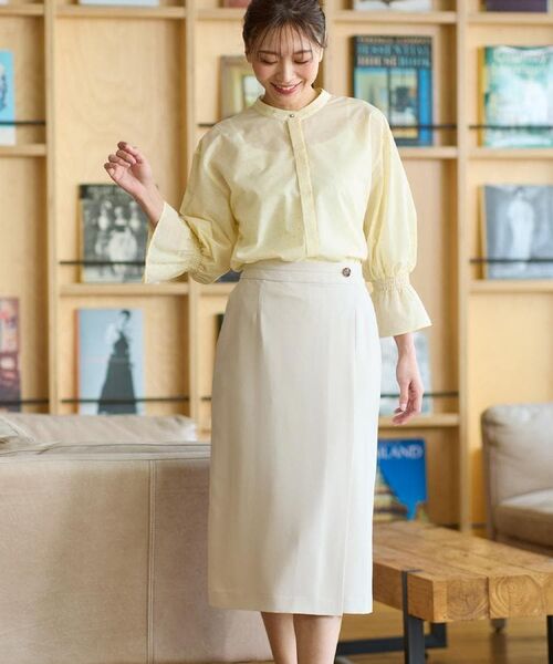 Reflect / リフレクト シャツ・ブラウス | 【洗える】キャンディースリーブブラウス | 詳細6