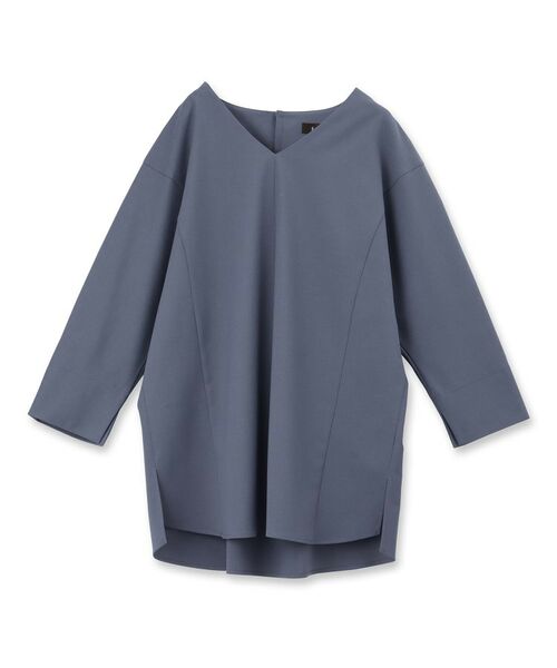 Reflect / リフレクト シャツ・ブラウス | 【マシンウォッシュ可/セットアップ可能】ドルマンスリーブVネックブラウス | 詳細20
