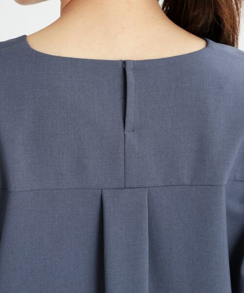 Reflect / リフレクト シャツ・ブラウス | 【マシンウォッシュ可/セットアップ可能】ドルマンスリーブVネックブラウス | 詳細25