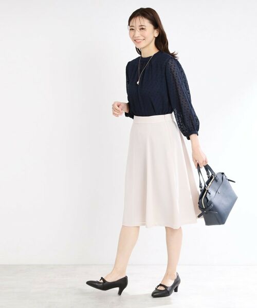 Reflect / リフレクト シャツ・ブラウス | 【手洗い可】ロングシルエットブラウス | 詳細10