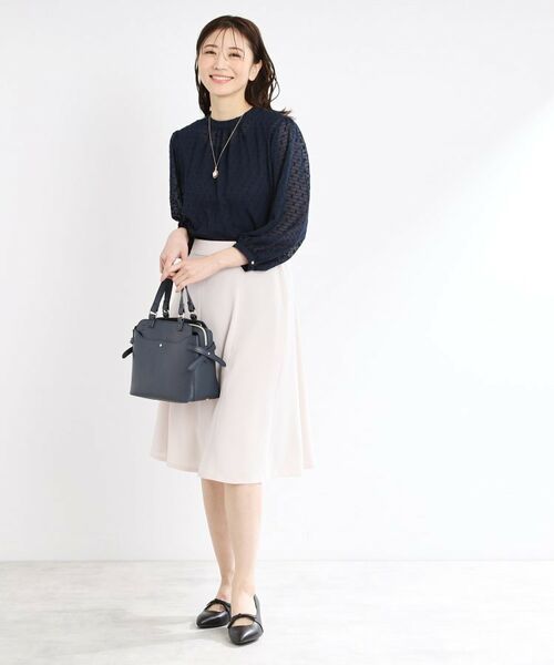 Reflect / リフレクト シャツ・ブラウス | 【手洗い可】ロングシルエットブラウス | 詳細11