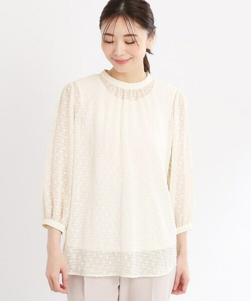 Reflect / リフレクト シャツ・ブラウス | 【手洗い可】ロングシルエットブラウス | 詳細15