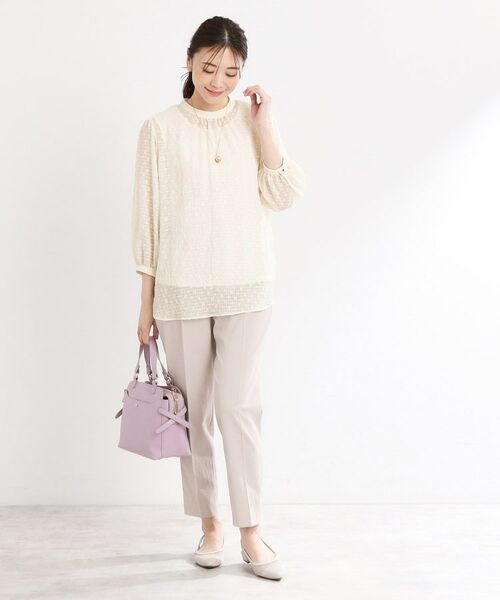 Reflect / リフレクト シャツ・ブラウス | 【手洗い可】ロングシルエットブラウス | 詳細6