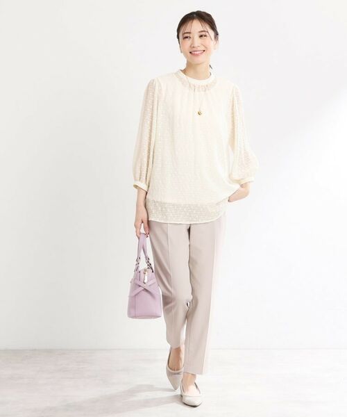 Reflect / リフレクト シャツ・ブラウス | 【手洗い可】ロングシルエットブラウス | 詳細7