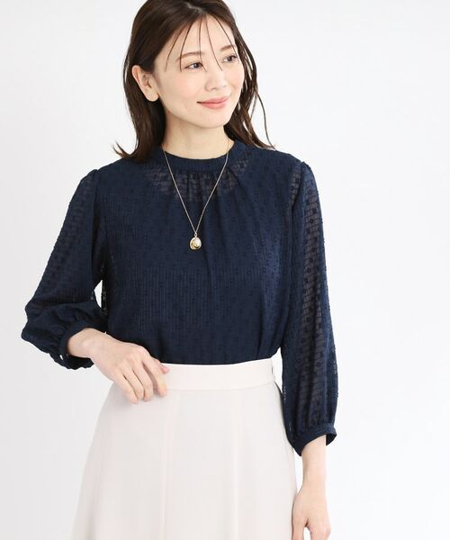 Reflect / リフレクト シャツ・ブラウス | 【手洗い可】ロングシルエットブラウス | 詳細9