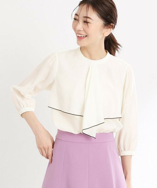 Reflect / リフレクト シャツ・ブラウス | 【洗える】ラッフルフリルブラウス | 詳細1