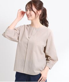 Reflect / リフレクト シャツ・ブラウス | 【夏SALE／E‐QUALITY／手洗い可】デザインスリーブブラウス