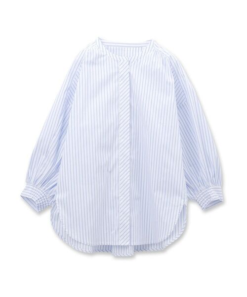 Reflect / リフレクト シャツ・ブラウス | 【夏SALE/E‐QUALITY/手洗い可】ストライプシャツ | 詳細13