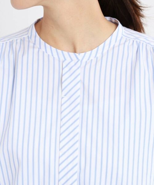 Reflect / リフレクト シャツ・ブラウス | 【夏SALE/E‐QUALITY/手洗い可】ストライプシャツ | 詳細17
