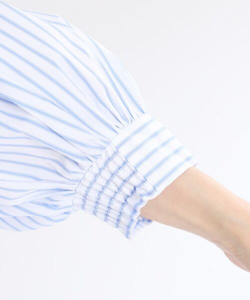 Reflect / リフレクト シャツ・ブラウス | 【夏SALE/E‐QUALITY/手洗い可】ストライプシャツ | 詳細19
