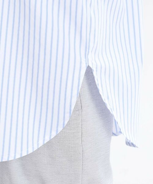 Reflect / リフレクト シャツ・ブラウス | 【夏SALE/E‐QUALITY/手洗い可】ストライプシャツ | 詳細20