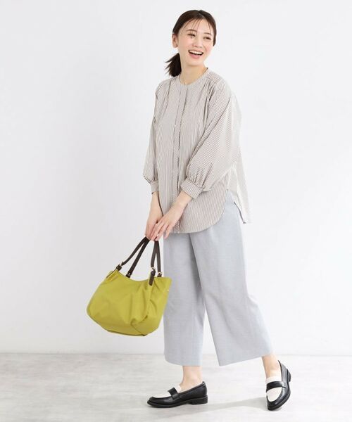 Reflect / リフレクト シャツ・ブラウス | 【夏SALE/E‐QUALITY/手洗い可】ストライプシャツ | 詳細7