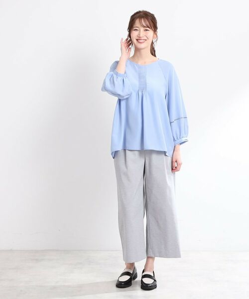 Reflect / リフレクト シャツ・ブラウス | 【E‐QUALITY／手洗い可】ピンタックブラウス | 詳細11