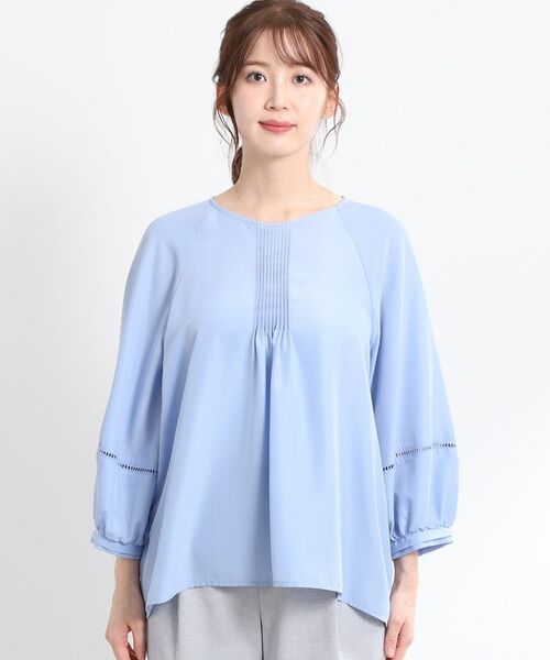 Reflect / リフレクト シャツ・ブラウス | 【E‐QUALITY／手洗い可】ピンタックブラウス | 詳細14