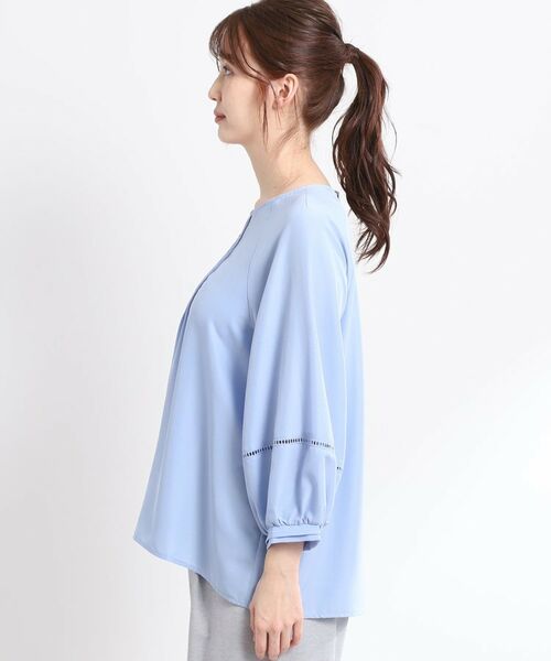 Reflect / リフレクト シャツ・ブラウス | 【E‐QUALITY／手洗い可】ピンタックブラウス | 詳細15