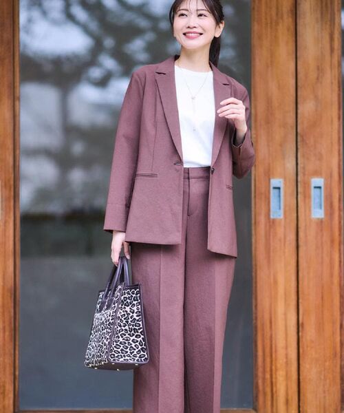 Reflect / リフレクト トートバッグ | 【しっかり収納／ショルダー付き】レオパードジャカードバッグ | 詳細24