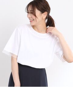美品/リフレクト Reflect カットソー 小さいサイズ 表記 7号 S 相当 黒 ブラック レディース 春 秋 トップス 長袖 シンプル ノーカラー Reflect 美品/リフレクト カットソー 小さいサイズ 表記 7号 S