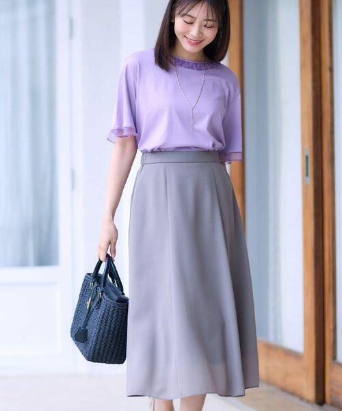 Reflect / リフレクト カットソー | 【洗える】キレイめジャージプルオーバー | 詳細1