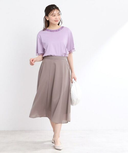 Reflect / リフレクト カットソー | 【洗える】キレイめジャージプルオーバー | 詳細10