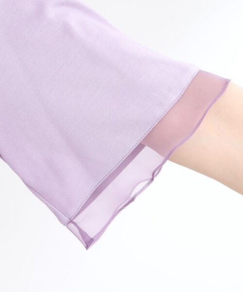 Reflect / リフレクト カットソー | 【洗える】キレイめジャージプルオーバー | 詳細12