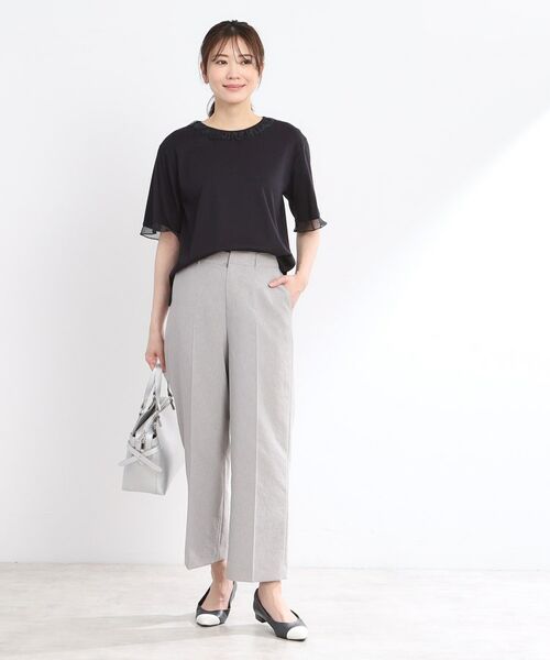 Reflect / リフレクト カットソー | 【洗える】キレイめジャージプルオーバー | 詳細14